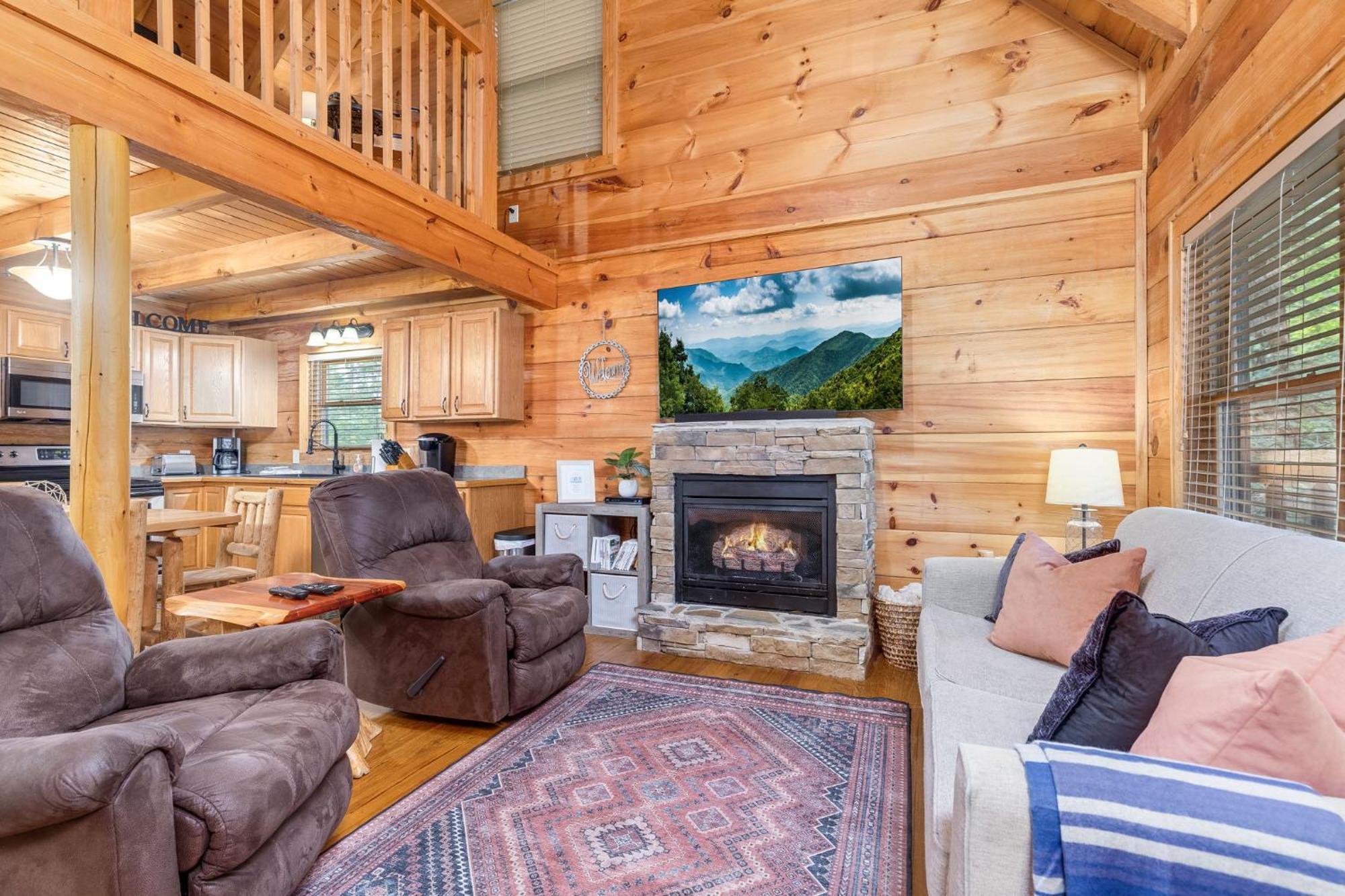 Elegant & Cozy Cabin Near Pigeon Forge Sevierville Buitenkant foto