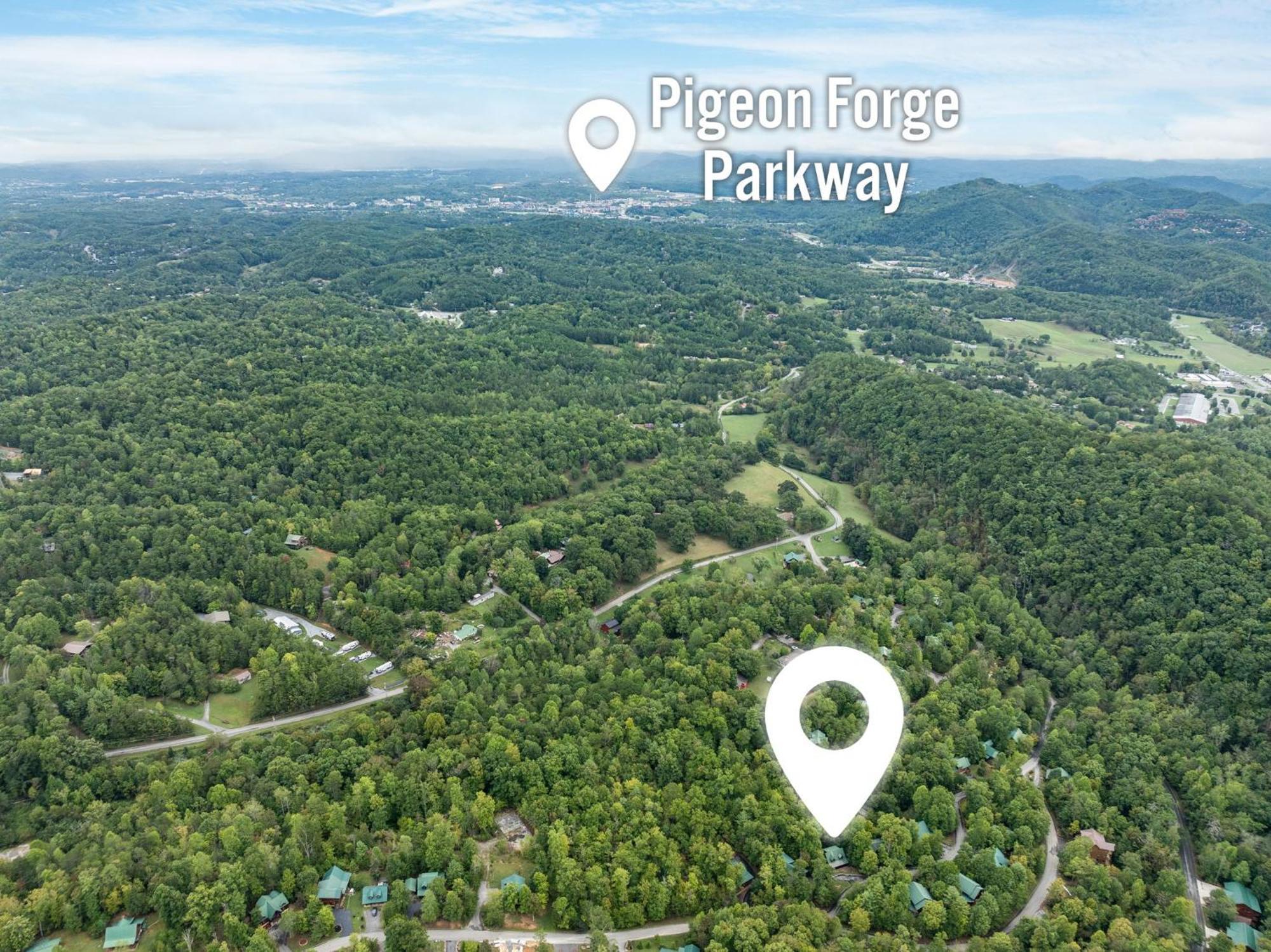 Elegant & Cozy Cabin Near Pigeon Forge Sevierville Buitenkant foto
