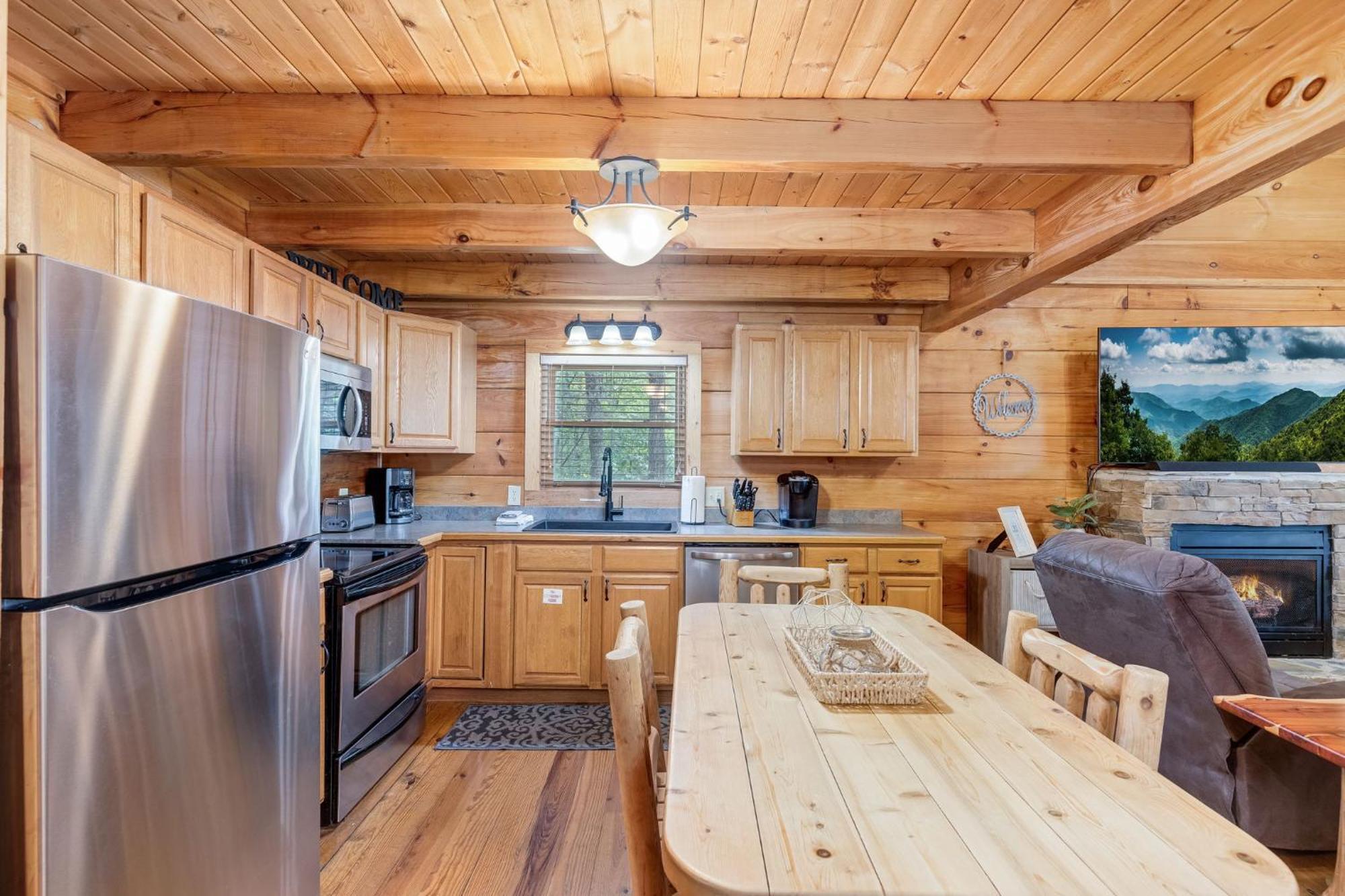 Elegant & Cozy Cabin Near Pigeon Forge Sevierville Buitenkant foto