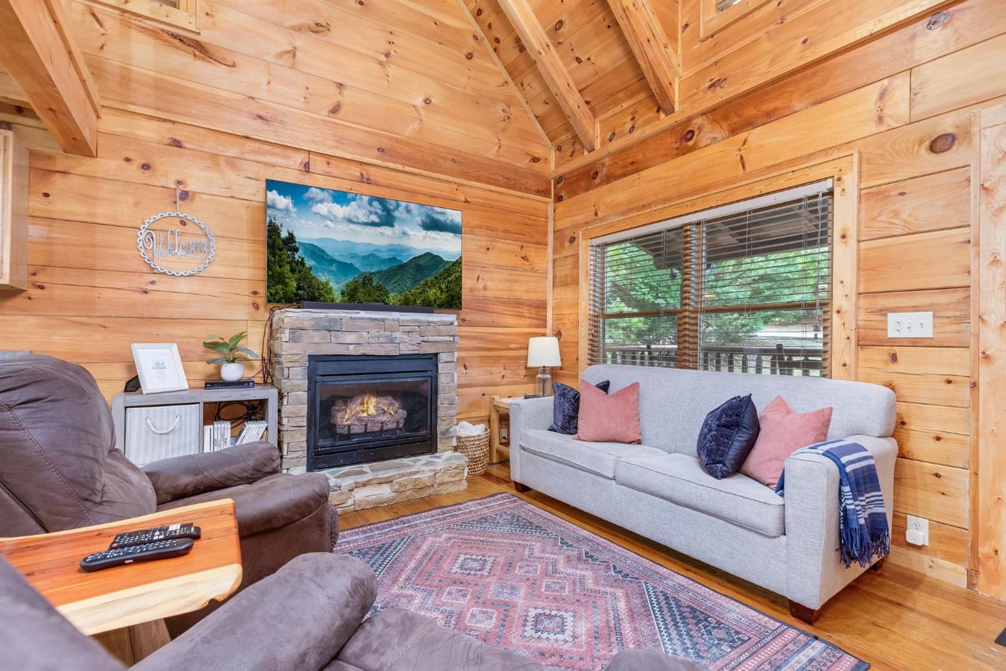Elegant & Cozy Cabin Near Pigeon Forge Sevierville Buitenkant foto