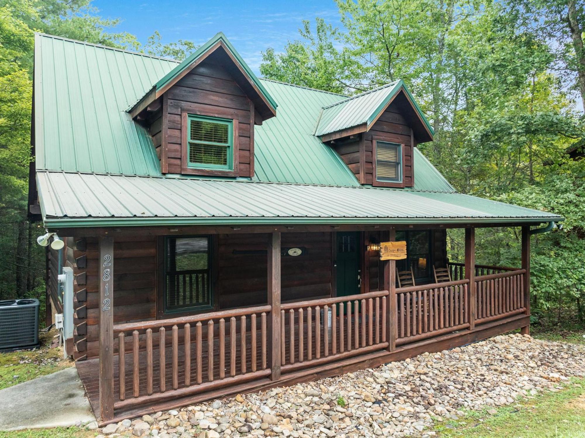 Elegant & Cozy Cabin Near Pigeon Forge Sevierville Buitenkant foto